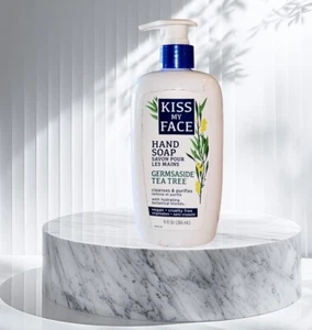 Kiss My Face Germsaside Tea Tree Oil 9oz Pump Vegan Cruelty Free Hand Soap - Picture 1 of 2
