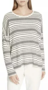 Sudadera de algodón orgánico Eileen Fisher XL P 130 $248 para mujer - Imagen 1 de 11