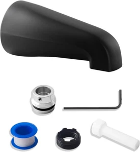 5" Non-Diverter Tub Spout with 4 in 1 Adapter,Universal Fit 1/2" Copper Slip, 1/ - Picture 1 of 6