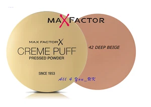 Max Factor Creme Puff Compact Powder - 42 DEEP BEIGE - Picture 1 of 1