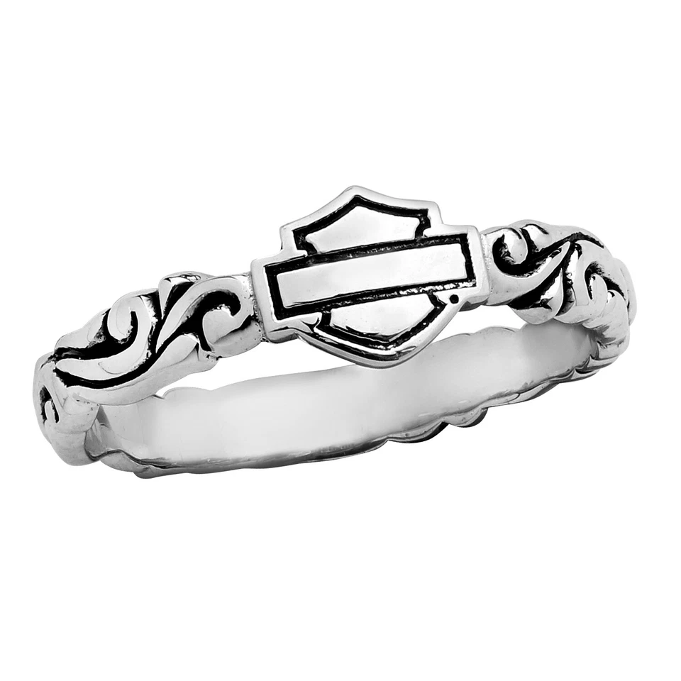 Women's Harley-Davidson® Motorcycle Sterling Silver 151 / HDR0315 - Image 1 of 1