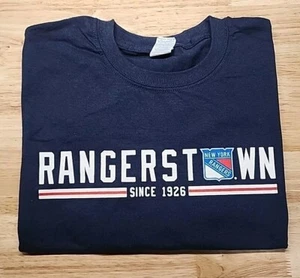 New York Rangers Hockey Rangerstown since 1926 Herren XL blau T-Shirt - Bild 1 von 8