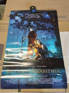 "Bridge To Terabithia" Original One-sheet Movie Poster 27x40in (2007) D/S - Picture 1 of 4
