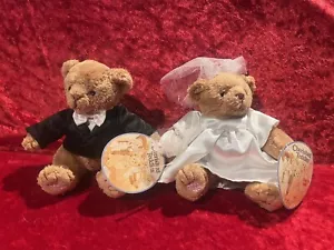 Cherished Teddies Stuffed Wedding Bear Set - Picture 1 of 2