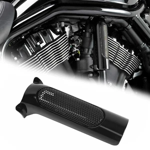 Black Engine Hose Guard Cover for Harley V Rod VRSC Night Rod Muscle VRSCF 02-17 - Picture 1 of 9