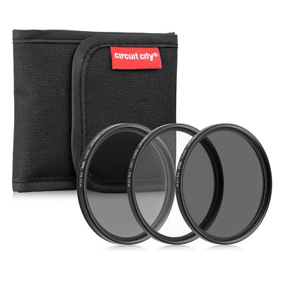 Circuit City 52MM Professional Multi-Coated Digital Filter Kit (UV, CPL, ND4)