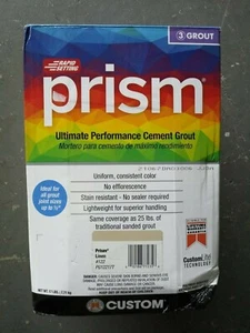 Prism Ultimate Performance Cement Grout #122 Linen 17 lb. Fast-Drying - Picture 1 of 4
