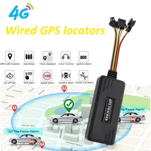 4G Car GPS Tracker Real Time Vehicle Anti-Lost Locator Geography Fencing System - Picture 1 of 11