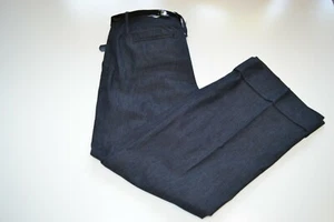 Willi Smith Women Dress Career slacks pants Sz 10 Gray Flare Front Zip with Belt - Picture 1 of 7