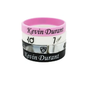 4PC Kids Basketball Wristbands Kevin Durant Brooklyn Nets Bracelet #7 Gift - Picture 1 of 1