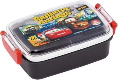 Skater Bento 迪士尼汽车 McQueen 儿童午餐盒 日本制造 礼物 15.2 液量盎司 — 第 1/4 张图片