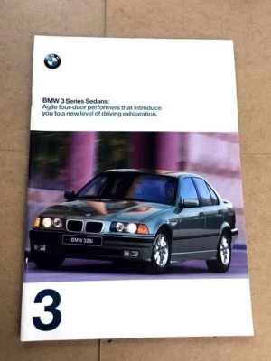 1998 BMW 318i 328i Sedan 32-page Original Car Sales Brochure Catalog - Image 1 of 4