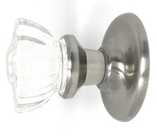Perfect Interior Crystal Door Knob Set-fit ANY DOOR-with Features of a $100+Set