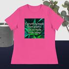 Everything made from plastic can be made from hemp cannabis Women's Relaxed
