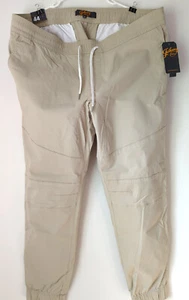BRAND NEW w/TAGS Johnny Bigg Hastings Stretch Jogger Pants Bone Size 44 - Picture 1 of 8