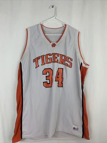 vintage mens xl basketball jersey university of auburn #34 speedline barkeley Cover