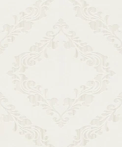 Rasch Vliestapete Tapete Vlies Blue Velvet 609530 Ornament Weiß, Creme - Bild 1 von 1