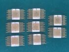 LOT 8 X VINTAGE CPU CM FOR GOLD OR COLLECTION 24 PIN RERE MILITARY CALCULATOR