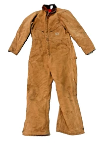 Mono CARHARTT Para Hombres 42T Alto 9360ZT Tostado Acolchado Aislado Pato - Imagen 1 de 17