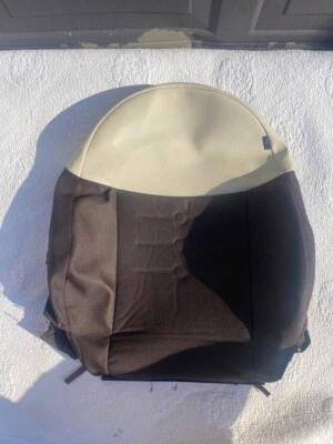 FIAT 500 2012-2015 CUBIERTA ASIENTO CONDUCTOR DELANTERO IZQUIERDO MOLDURA OEM Foto 1 de 3