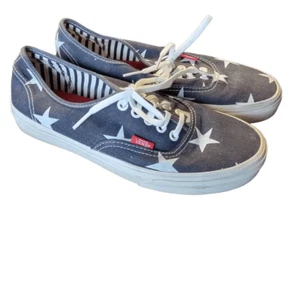 Vans Stars Lace Up Patriotic Mens SZ 8 Womens 9.5 Unisex - Picture 1 of 7