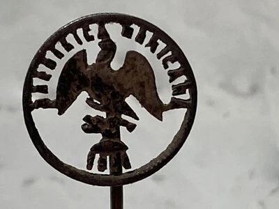 5 centavos recortados de plata México 1901 Foto 1 de 4