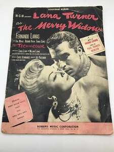 The Merry Widow - Vintage Souvenir Album Magazine - 5 MGM Songs - 1952 - Bild 1 von 12