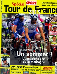 GUIDE TOUR DE FRANCE 2015 ETAPES CARTE FROOME CONTADOR PINOT Juillet 2015 ©TBC - Imagen 1 de 1