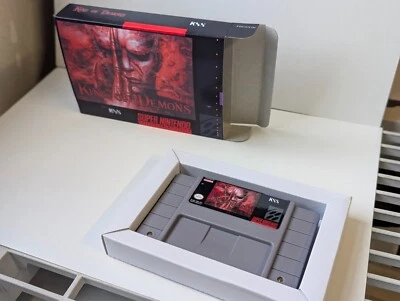 King of Demons USA English Translation Super Nintendo SNES NTSC w/ Box - Image 1 of 4