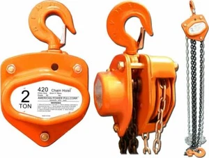 American Power Pull 420 Chain Block, 2-Ton Hoist - Picture 1 of 1