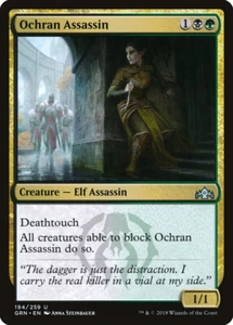 MTG Magic GRN Guilds of Ravnica - 1x EN NM 194 U Ochran Assassin - Picture 1 of 1