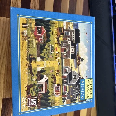 Rompecabezas Charles Wysocki Americana Westcotts Black Cherry Harbor SELLADO Foto 1 de 3