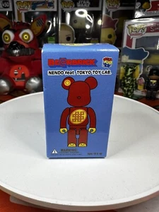 Bearbrick 100% NENDO feat. TOKIO TOY LAB Medicom Be@rbrick de 2002 caja sellada - Imagen 1 de 2