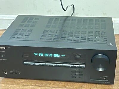 Onkyo TX-SR393 5.2 Channel AV Receiver 4K Ultra HDHDR Compatible - No Sound - Image 1 of 4