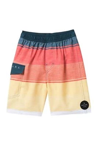 Rip Curl Little Boy's Good Vibes Volley Mesh Lined Swim Trunks Shorts 5/6 - Picture 1 of 1