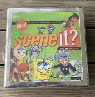 SCENE IT? Nick Nickelodeon Trivia DVD Board Game 2007 Edition NEW Sealed Tin - Image 1 of 2