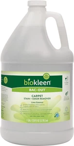Bac-Out Enzyme Stain & Odor Remover - 128 Ounces - Destroys Stains & Odors Safel - Picture 1 of 12
