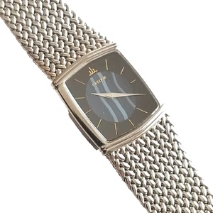 SEIKO CREDOR 6730-5340 Blue Agate Dial Quartz Women's Dress Watch Vintage Japan - Picture 1 of 10