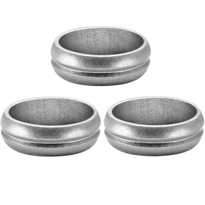 Mission F-Lock Flight Lock Silver Rings - Picture 1 of 1