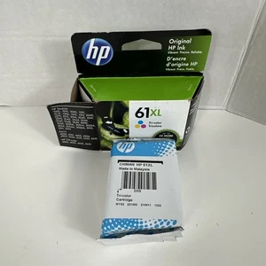 Cartuccia di inchiostro tricolore HP 61XL scadenza Aprile 2023 Sigillato Originale Originale - Foto 1 di 7