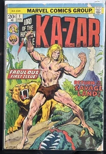 Ka-Zar #1 (Marvel Comics Januar 1974) niedrige Qualität - Bild 1 von 1