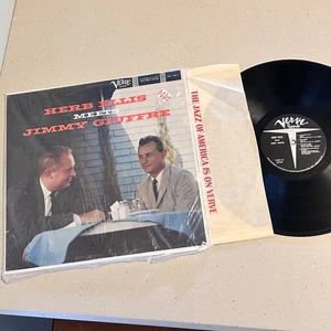(NM) HERB ELLIS, JIMMY GIUFFRE "Meets" LP Vinyl 1960 Verve  US RE SHRINK Jazz - Picture 1 of 8
