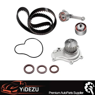 Kit de correa de distribución y bomba de agua para 95-02 Chrysler Dodge Plymouth Voyager 2,4 L Foto 1 de 4