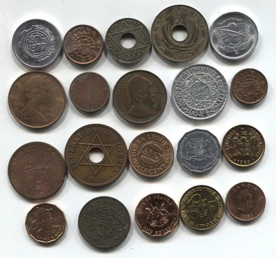 Africa Lot of 20 Different Countries 1897-1987 See Scans and Description - Image 1 of 3