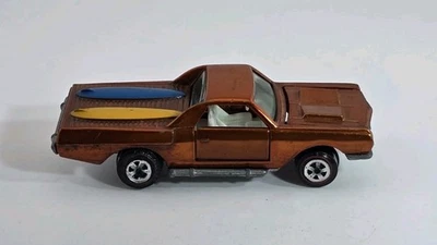 Topper JOHNNY Lightning PERSONALIZADO EL CAMINO Naranja con Interior Blanco Amarillo y Azul Foto 1 de 4