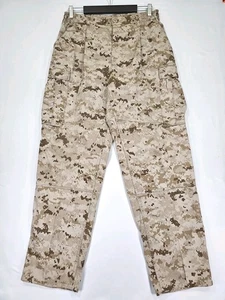 USMC Desert Marpat MCCUU Medium Regular Trousers Pants Cammies MR - Picture 1 of 13