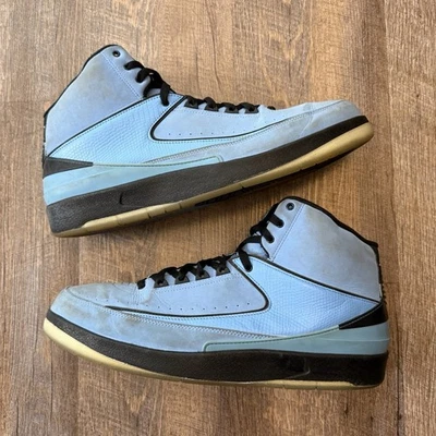 Nike Air Jordan 2 II Retro QF University Azul Negro Talla 15 Tenis 395709-401 Foto 1 de 4