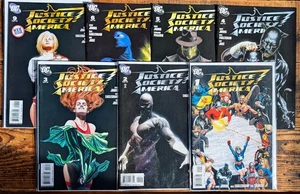 🔑 JUSTICE SOCIETY OF AMERICA #1 2 3 4 5 6 9 7 Issue Lot  ALEX ROSS DC 2007 - Picture 1 of 17
