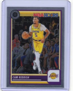 2023-24 Panini Hoops Premium Stock Cam Reddish #272 Los Angeles Lakers - Picture 1 of 2