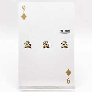 Final Fantasy × Uniqlo Art Playing Card 35th Anniversary Diamond 9 Game Japan - Bild 1 von 8